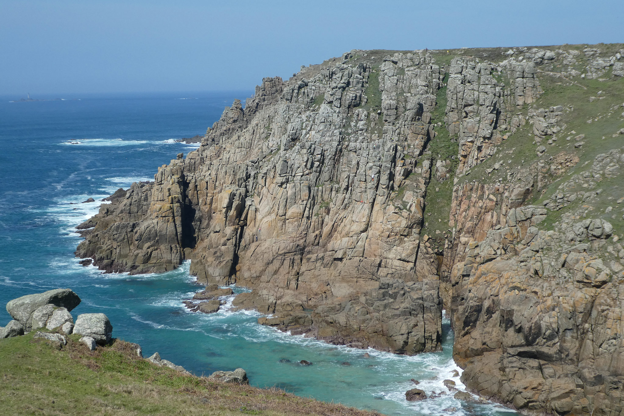 The Minack Theatre, Cornwal rocks, Porthcurno